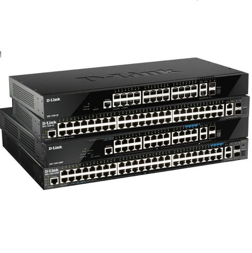 Комутатор DGS-1520-52 48xGE, 4xSFP+, SmartPro Фото №5