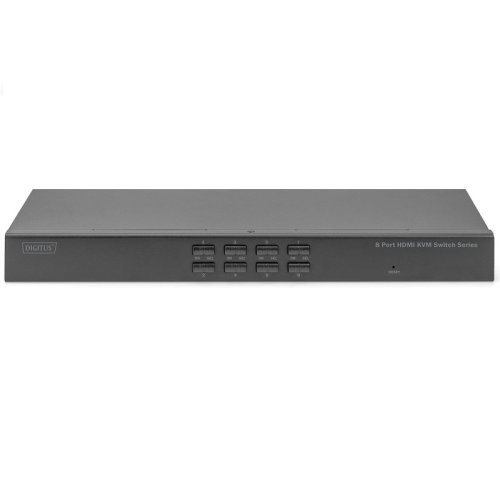 Комутатор 19' HDMI KVM, 8 Port, 4K Фото №2