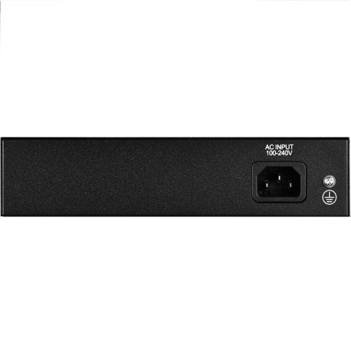 Комутатор PowerLink SP402F 6xFE (4xPoE, 2xUplink), 55Вт Фото №6
