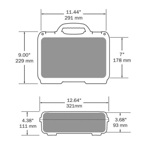 Кейс 909 case з піною - Black Фото №3 Кейс 909 case з піною - Black Фото №3