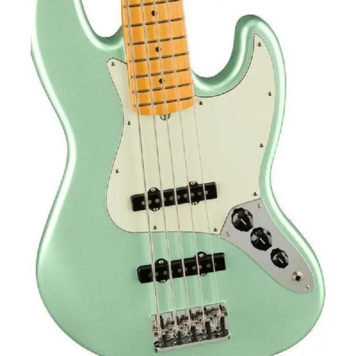 Бас-гитара AMERICAN PRO II JAZZ BASS V MN MYSTIC SEAFOAM GREEN Фото №4
