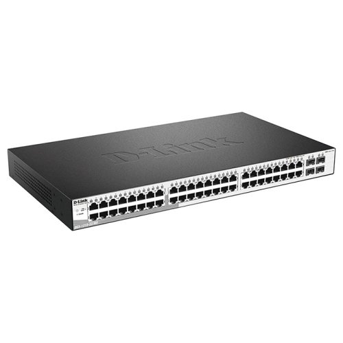Комутатор DGS-1210-52/ME revB 48xGE, 4xSFP, MetroEthernet Фото №2