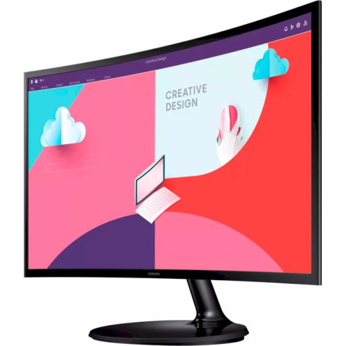 Монітор S27C360E D-Sub, HDMI, VA, 75Hz, 4ms, CURVED Фото №3 Монітор S27C360E D-Sub, HDMI, VA, 75Hz, 4ms, CURVED Фото №3