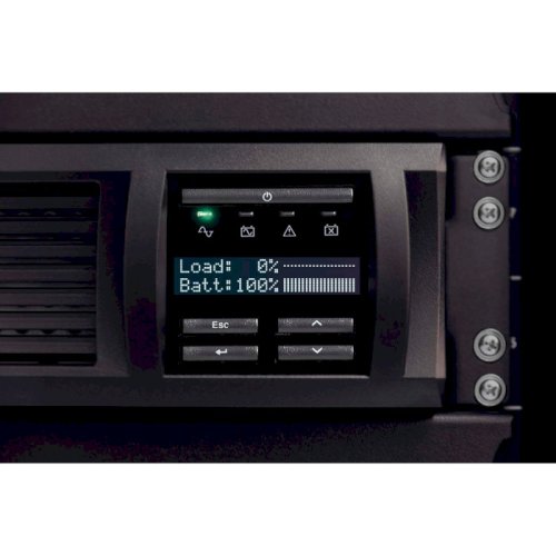 Источник бесперебойного питания Smart-UPS 750VA/500W, RM 2U, LCD, USB, SmartConnect, 3xC13 Фото №4
