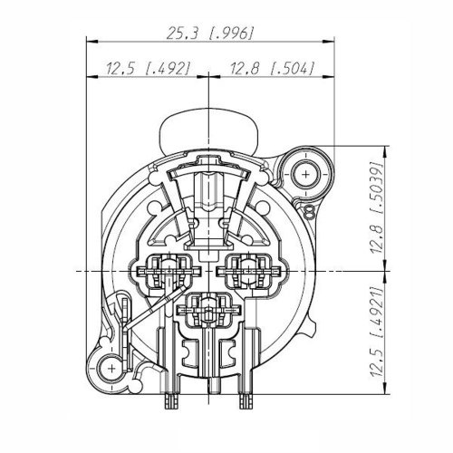 Панельное гнездо NC3FAV1 Фото №4