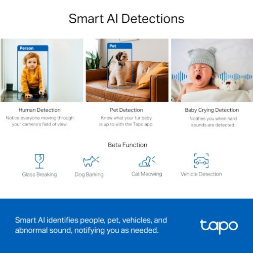 Камера Tapo C220 4MP N300 microSD motion detection Фото №7 Камера Tapo C220 4MP N300 microSD motion detection Фото №7