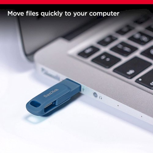Накопичувач Ultra Dual Go 128GB Navy Blue Фото №5
