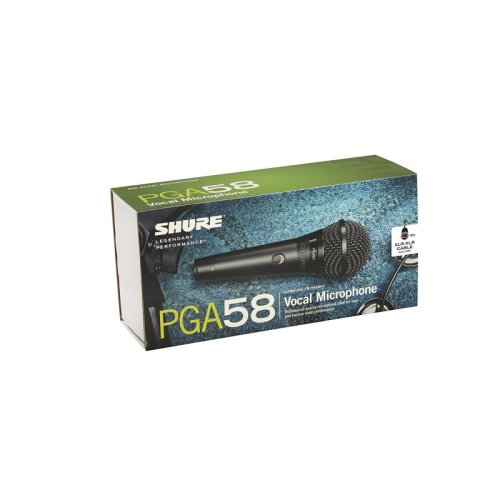 Вокальний мікрофон Shure PGA58 XLR-E Фото №6