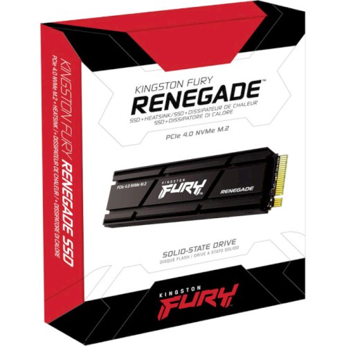 SSD накопитель FURY Renegade w/heatsink 500GB M.2 NVMe Фото №3