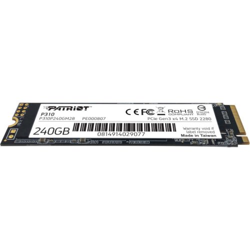 SSD накопитель M.2  240GB PCIe 3.0 P310 Фото №4