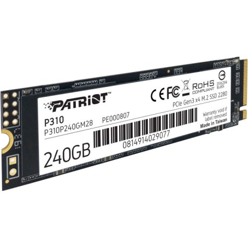 SSD накопитель M.2  240GB PCIe 3.0 P310 Фото №2