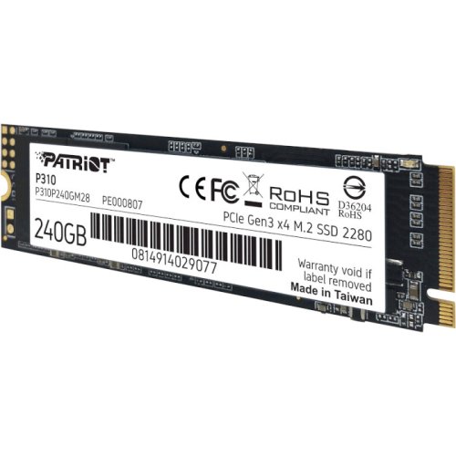 SSD накопитель M.2  240GB PCIe 3.0 P310 Фото №3