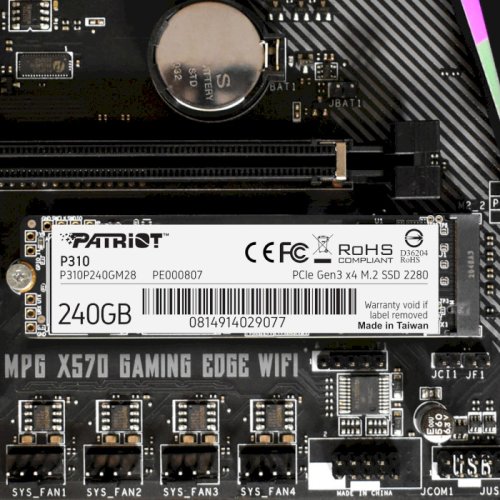 SSD накопитель M.2  240GB PCIe 3.0 P310 Фото №6