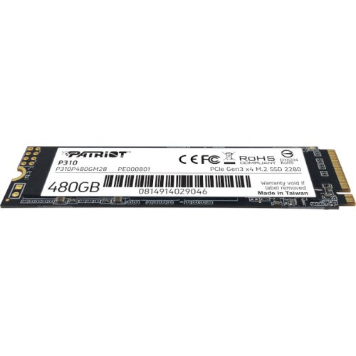 SSD накопитель M.2  480GB PCIe 3.0 P310 Фото №3