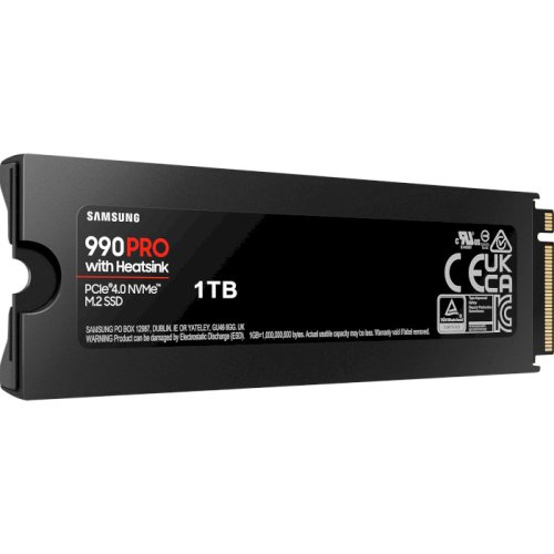 SSD накопитель 990 Pro w/heatsink 1TB M.2 NVMe Фото №5