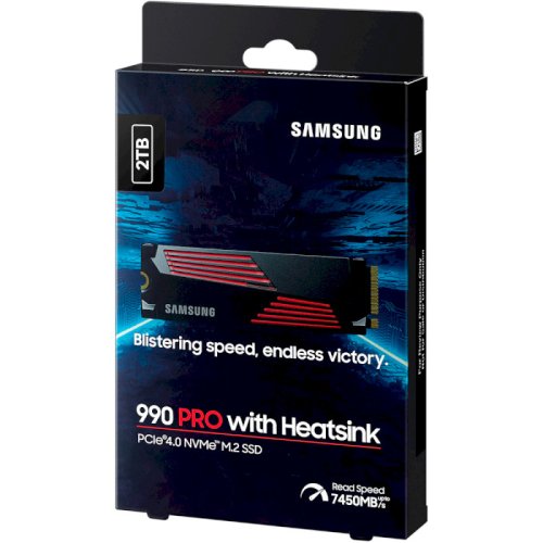 SSD накопитель 990 Pro w/heatsink 2TB M.2 NVMe Фото №11