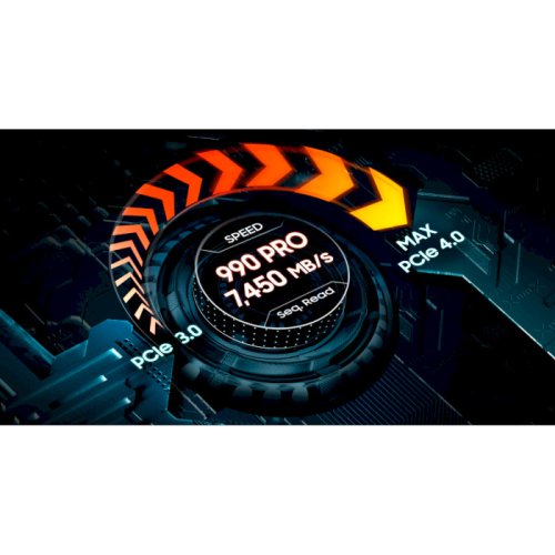 SSD накопитель 990 Pro w/heatsink 4TB M.2 NVMe Фото №6