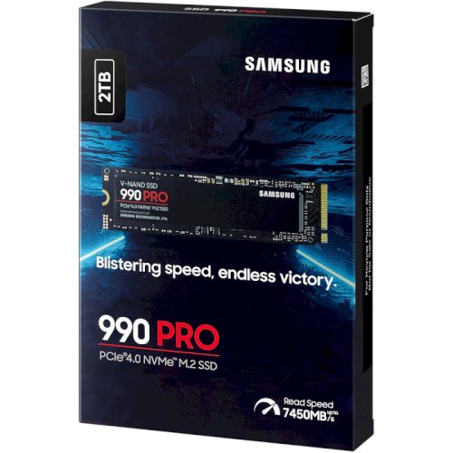 SSD накопитель M.2 2TB PCIe 4.0 990PRO Фото №7