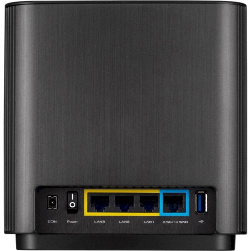 Маршрутизатор ZenWiFi XT8 v2 AX6600, 3xGE LAN, 1x2.5GE WAN, 1xUSB3.1, 2мод черный Фото №4