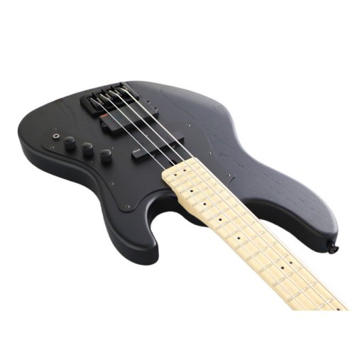 Бас-гитара JMJ3-ASH-DE-M Mighty Jazz Dark Evolution Series (Open Pore Black) Фото №4