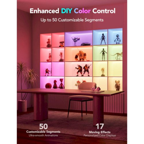 Светодиодная лента H100E LED Strip Light M1 Matter Compatible 1m extension of H61E1 Фото №7