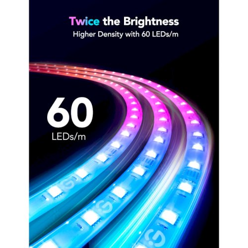 Светодиодная лента H100E LED Strip Light M1 Matter Compatible 1m extension of H61E1 Фото №5