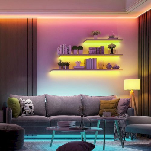 Светодиодная лента H6110 LED Strip Lights, 10м, RGB, WI-FI/Bluetooth Фото №8