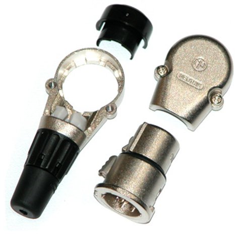 Кутовий XLR роз'єм NC3MRC Фото №4