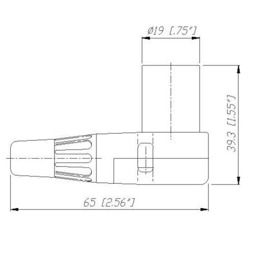 Кутовий XLR роз'єм NC3MRC Фото №6