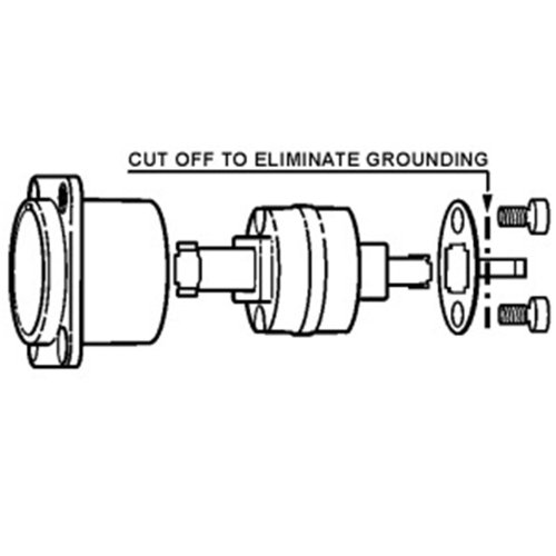 6-контактний панельний роз'єм Firewire NA1394-6-W Фото №2
