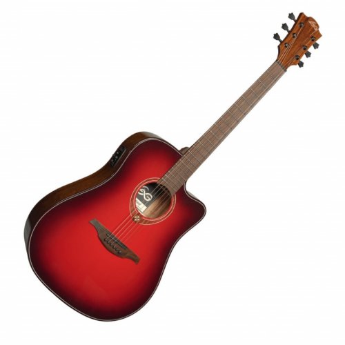 Електроакустична гітара Tramontane Special Edition T-RED-DCE (Red Burst) Фото №2