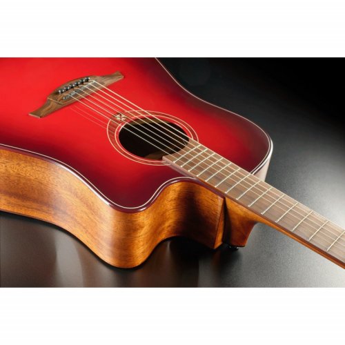 Електроакустична гітара Tramontane Special Edition T-RED-DCE (Red Burst) Фото №6