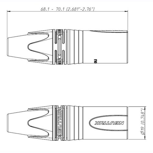 XLR роз'єм NC3MXX Фото №5