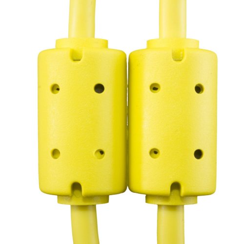 Готовый кабель Ultimate Audio Cable USB 2.0 A-B Yellow Angled 1m Фото №3