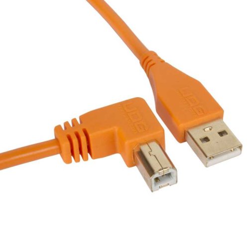 Готовий кабель Ultimate Audio Cable USB 2.0 AB Orange Straight 1m Фото №2