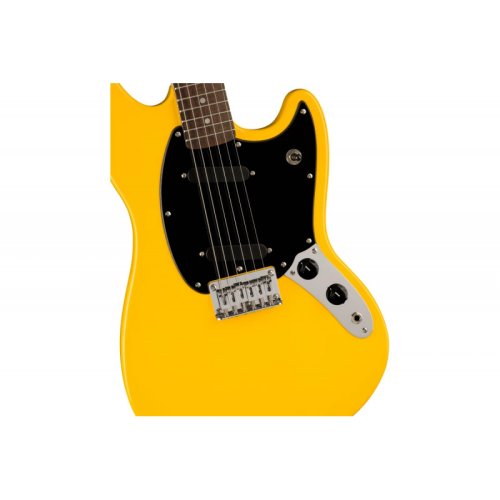 Электрогитара SONIC MUSTANG LRL BPG GRAFITY YELLOW Фото №4