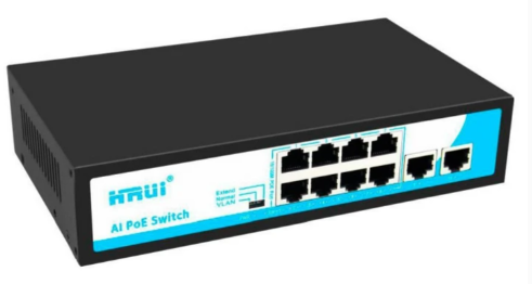 POE коммутатор 10-портовый HongRui HR900-AF-82N молниезащита 6 КВ Фото №3 POE коммутатор 10-портовый HongRui HR900-AF-82N молниезащита 6 КВ Фото №3