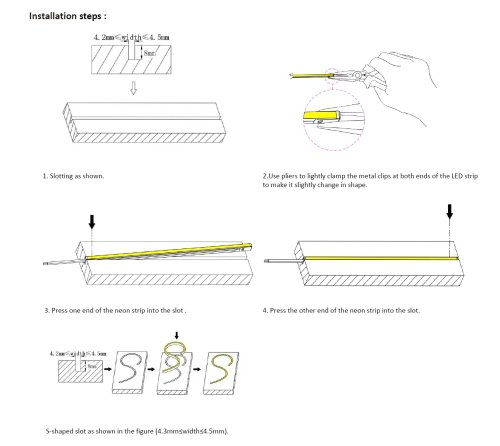 Светодиодный LED гибкий неон 4x10, IP68, 12V, Series "LT", Тепло-Белый, PRO Фото №2 Светодиодный LED гибкий неон 4x10, IP68, 12V, Series "LT", Тепло-Белый, PRO Фото №2