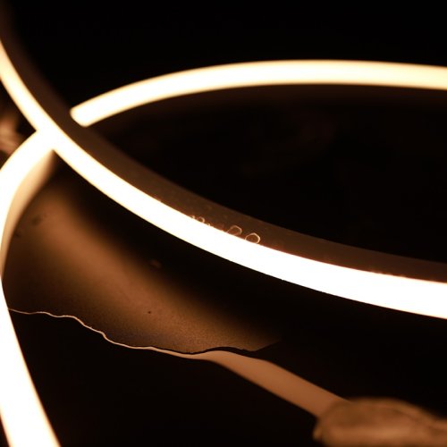 Светодиодный LED гибкий неон 10x10, IP68, 12V, Series "ST", Тепло-Белый, PRO Фото №2