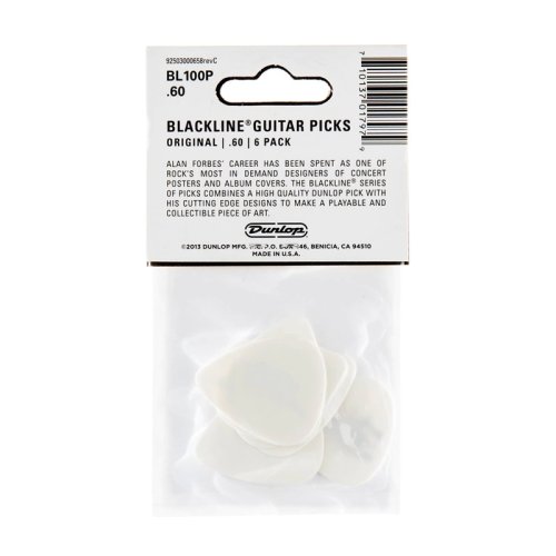 Медіатори ALAN FORBES PICK .60MM Фото №3