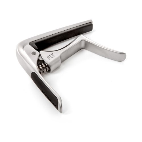 Каподастр 63CSC TRIGGER FLY CAPO CURVED - SATIN CHROME Фото №2