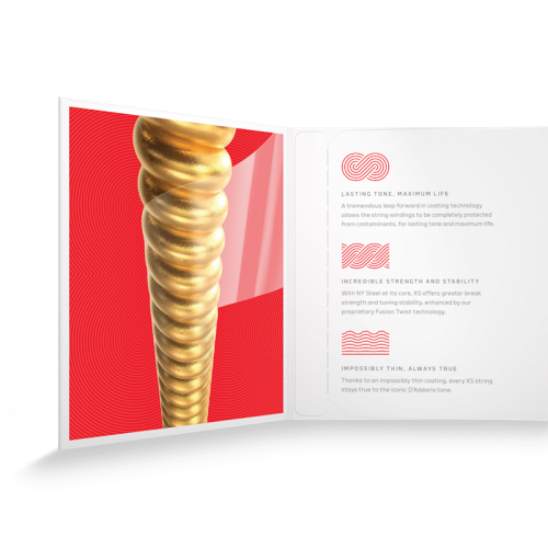 Струны для акустических гитар XSABR1356 Фото №4