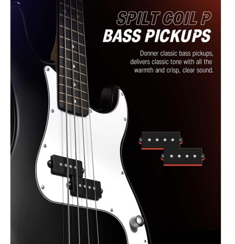 Гитарный набор DAG-1B Black Acoustic Guitar EC1128 Фото №2
