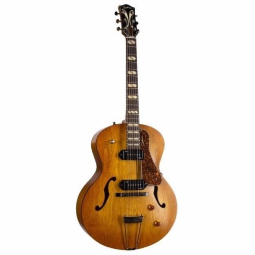 Напівакустична електрогітара 5th Avenue Jumbo P90 Harvest Gold Фото №2