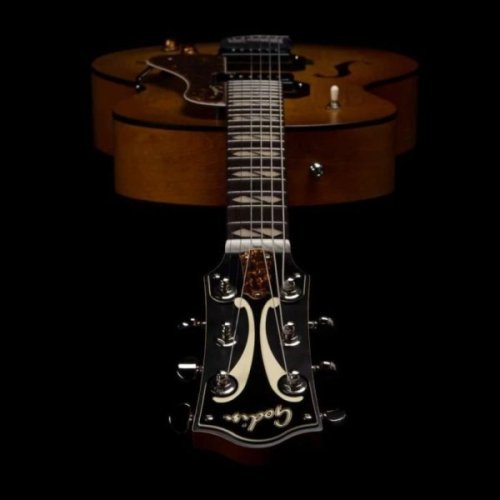 Напівакустична електрогітара 5th Avenue Jumbo P90 Harvest Gold Фото №8
