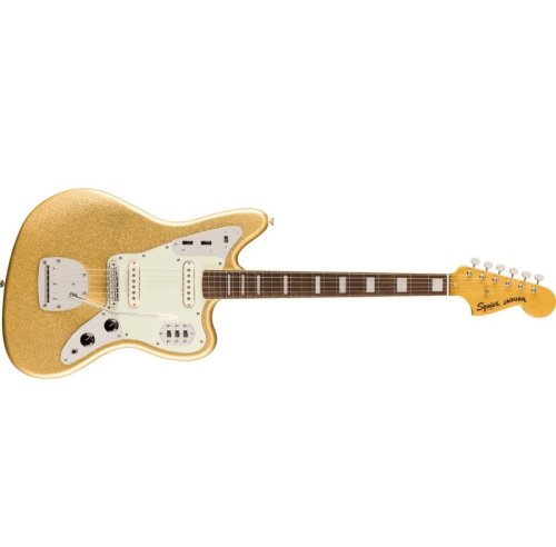 Электрогитара LIMITED EDITION CLASSIC VIBE '70S JAGUAR MATCHING HEADSTOCK GOLD SPARKLE Фото №2