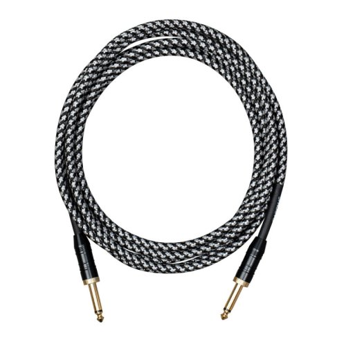 Готовый кабель CCP-G2SBK3 (Professional Line Guitar Cable, Tweed Black, 3 м) Фото №3