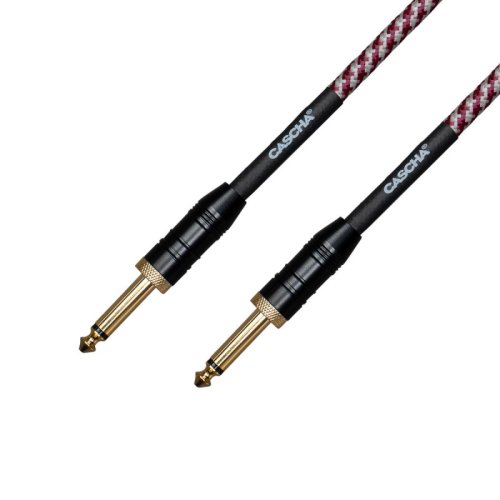Готовый кабель CCP-G2SRD3 (Professional Line Guitar Cable, Tweed Red, 3 м) Фото №2