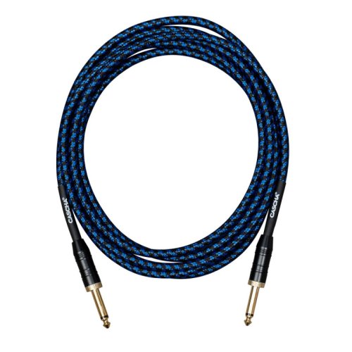 Готовый кабель CCP-G2SBL3 (Professional Line Guitar Cable, Tweed Blue, 3 м) Фото №3