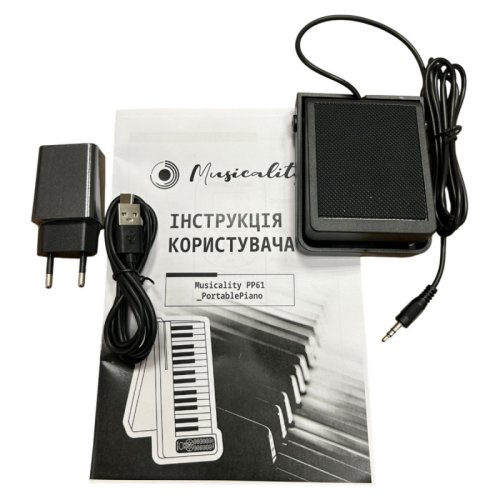 Цифровое пианино PP61-BK _PortablePiano Фото №6